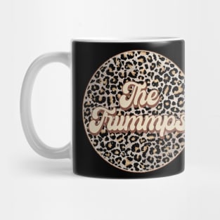 Retro Music Trummps Personalized Name Circle Birthday Mug